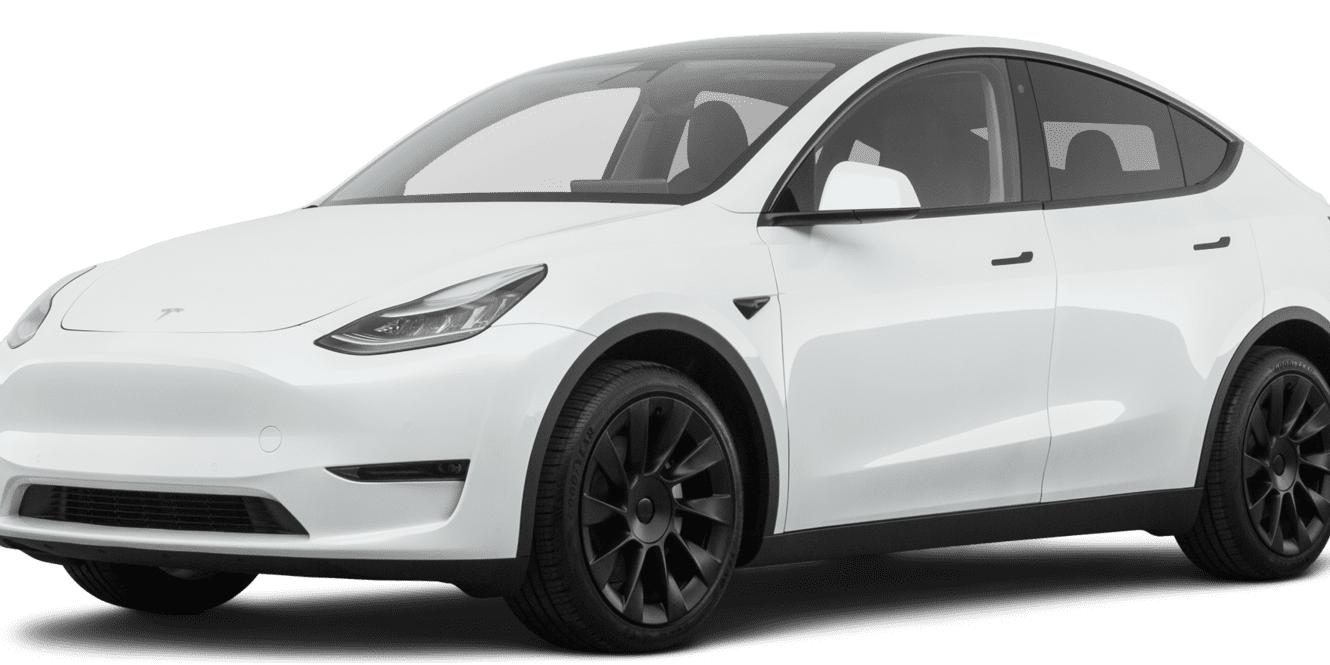 TESLA MODEL Y 2021 5YJYGDEE1MF179196 image